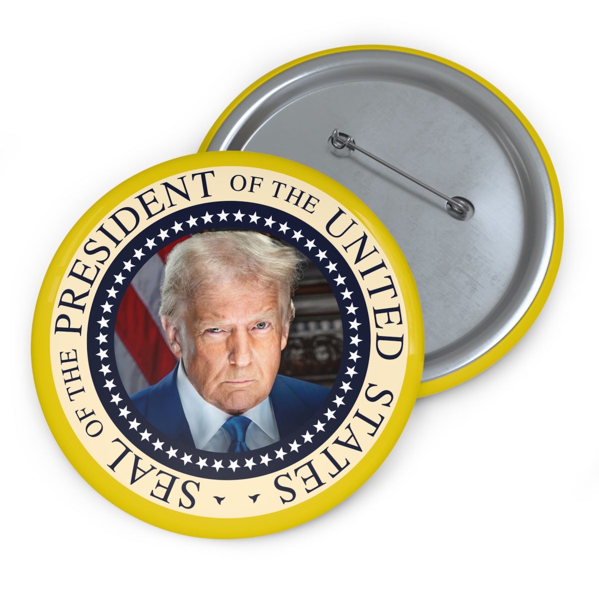Trump Pin Button 2025 - Perfect for Collectors