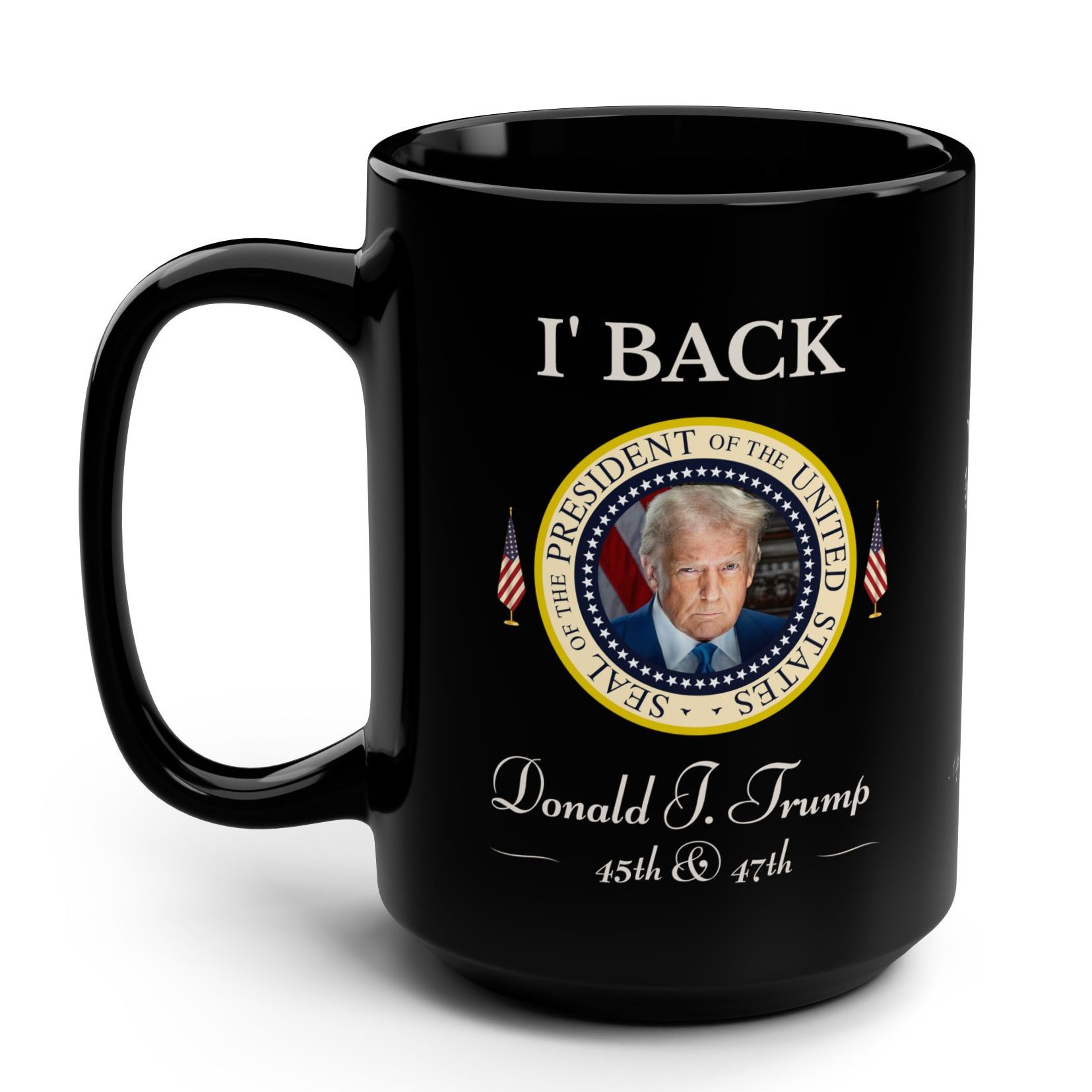 Trump Inauguration Coffee Mug 2025 - Patriotic Design